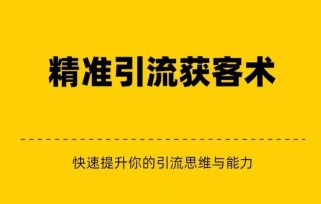 精准引流+私域营销+逆袭赚钱（三件套）快速提升你的赚钱认知与营销思维