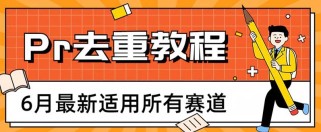 最新Pr深度去重适用所有赛道，一套适合所有赛道的Pr去重方法