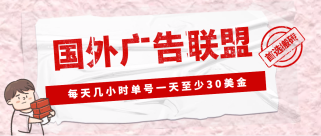 外面收费1980最新国外LEAD广告联盟搬砖项目，单号一天至少30美金(详细教程) 