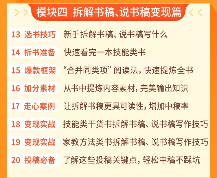 读书变现营，每天半小时，把读过的书统统变成钱【赠999元大礼包】